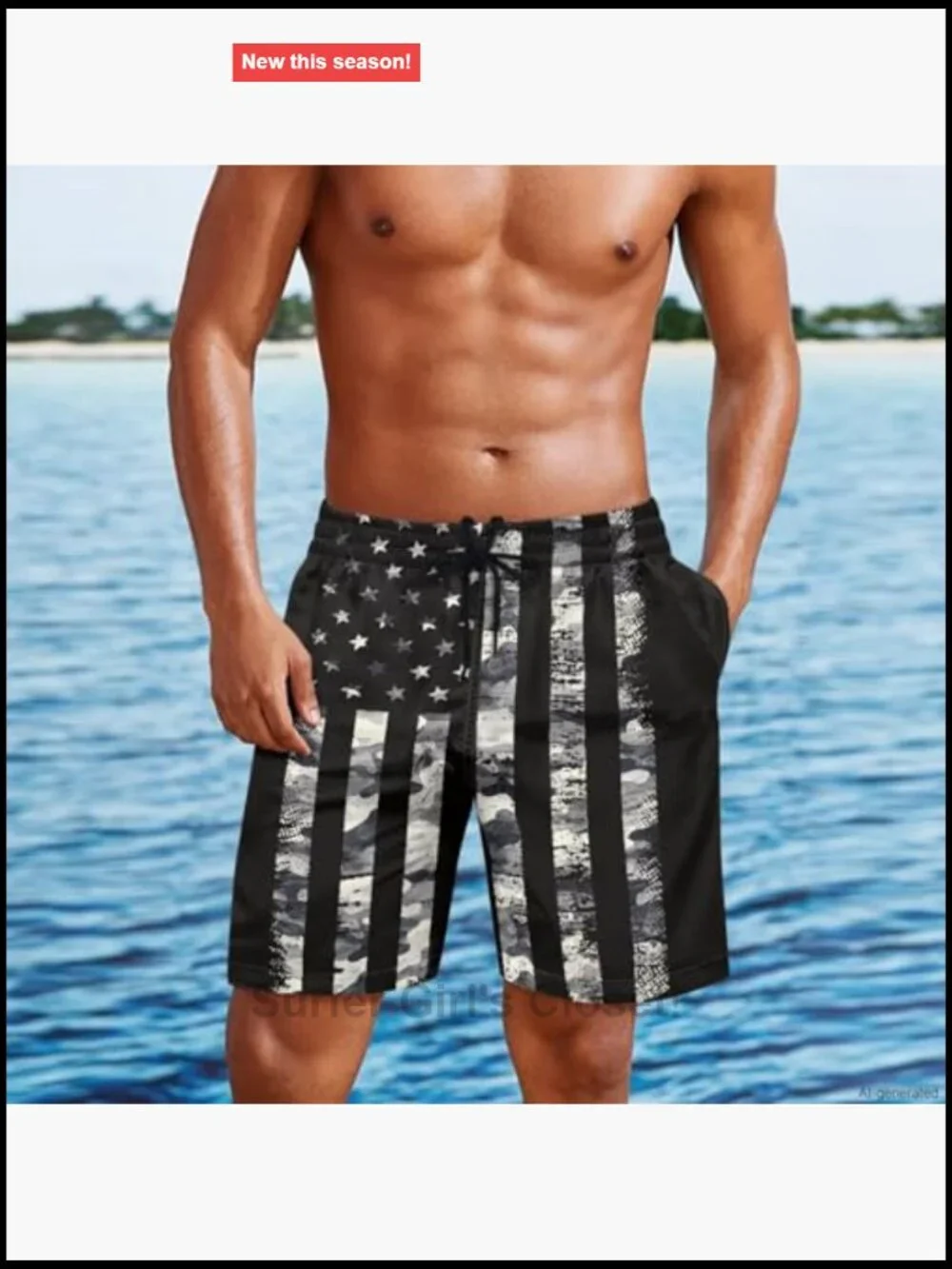 Matching Couples Swimsuits Bikini Set Men Swim Trunks Summer Beach